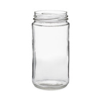 12 oz Clear Glass Paragon Jars (Cap Not Included)