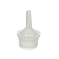 15 mm Natural LDPE Fine Tip Dropper Fitments