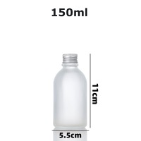 150ml Instagram-style juice frosted glass bottle