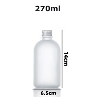 270ml Instagram-style juice frosted glass bottle