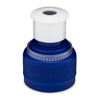 28 mm Blue PP Plastic Tamper-Evident Sport Caps