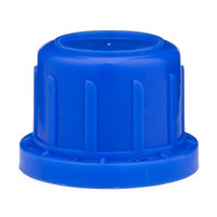 32 mm Blue PP Plastic Kautex Tamper-Evident Caps