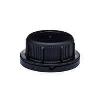 60mm HDPE Black HDPE Tamper Evident Screw Cap