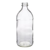 Clear Glass Vinegar Bottles