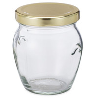 Glass Honey Pot Jars with Lug Cap