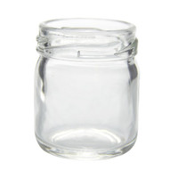 Glass Mini Jam Jars