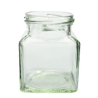 Glass Square Jars