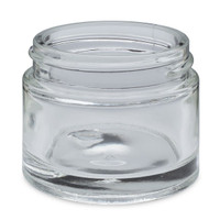 Glass Thick Base Jars