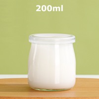 200ml Large-mouth Yogurt Bottles