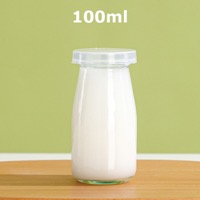 100ml Tall Pudding Jars Yogurt Jars